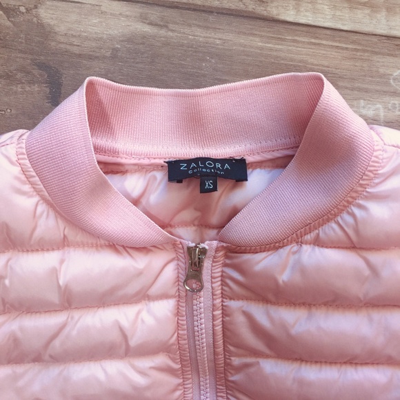 Pink puffer jacket - EUC ;) - Picture 6 of 8
